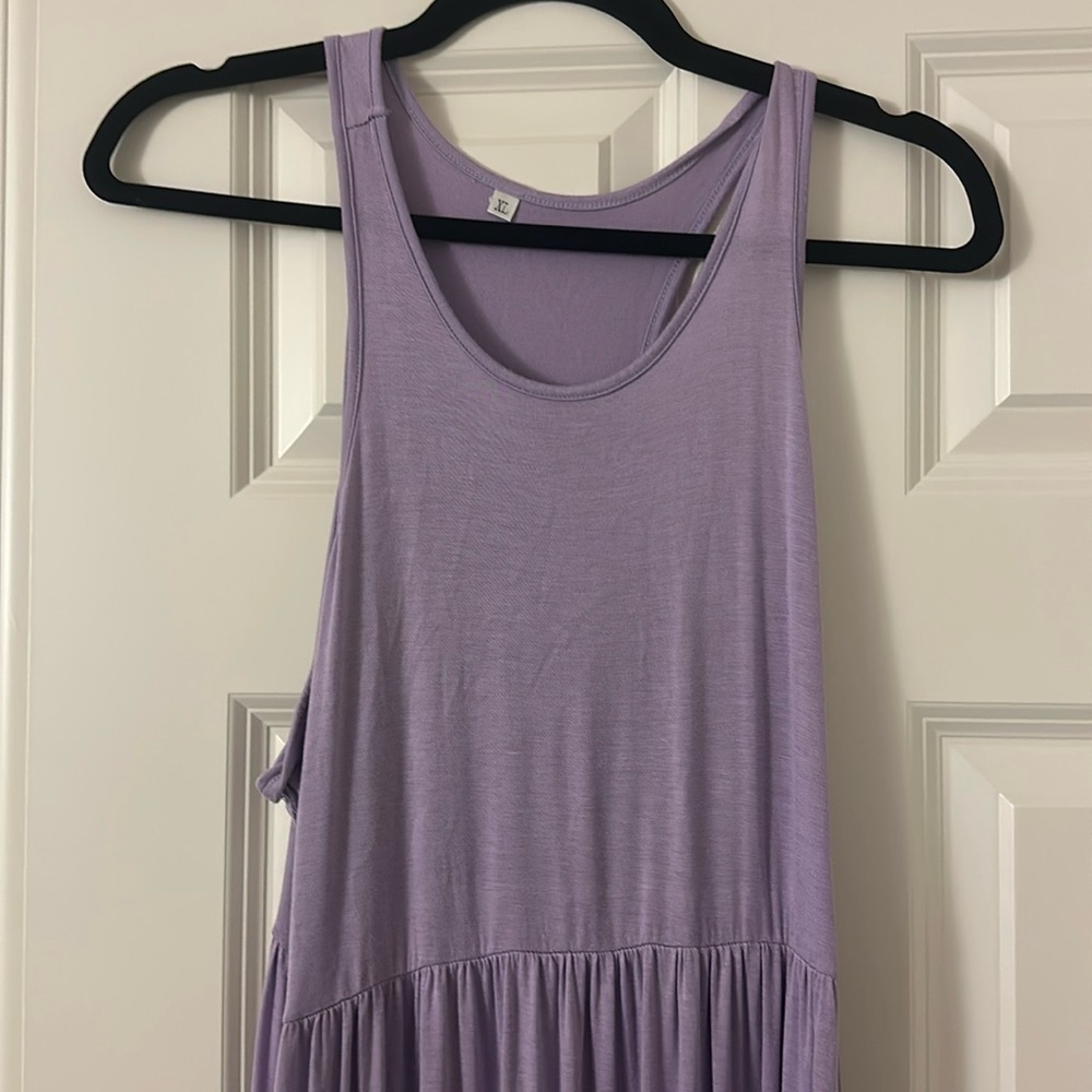 Women’s Lilac/Purple XL Maxi Dress